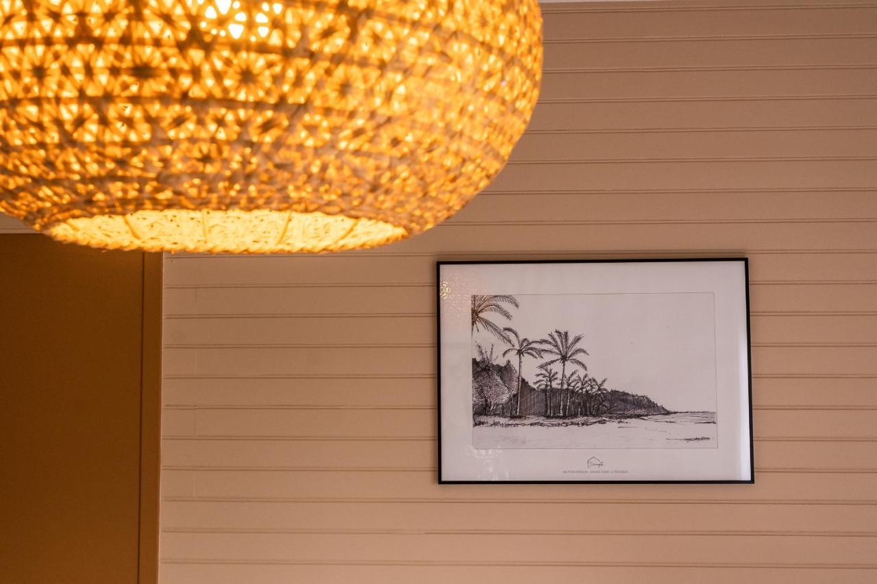 Magnifique Villa Creole Villa Ti Bout Bois Avec Cheminee Au Tevelave Les Avirons Eksteriør billede