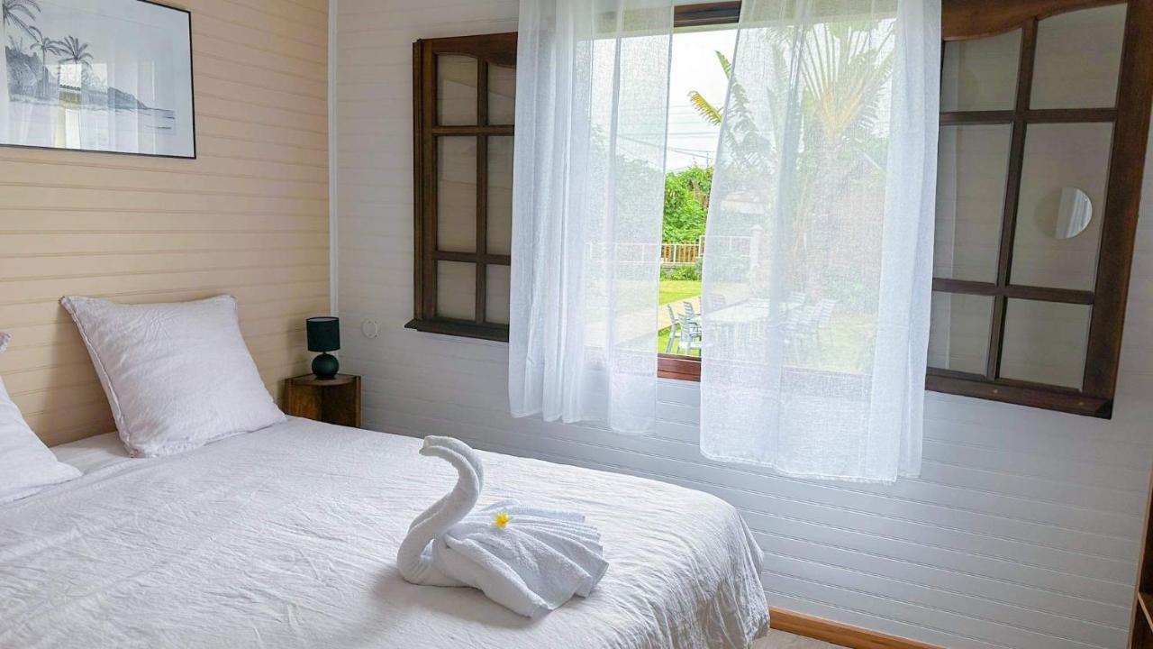 Magnifique Villa Creole Villa Ti Bout Bois Avec Cheminee Au Tevelave Les Avirons Eksteriør billede